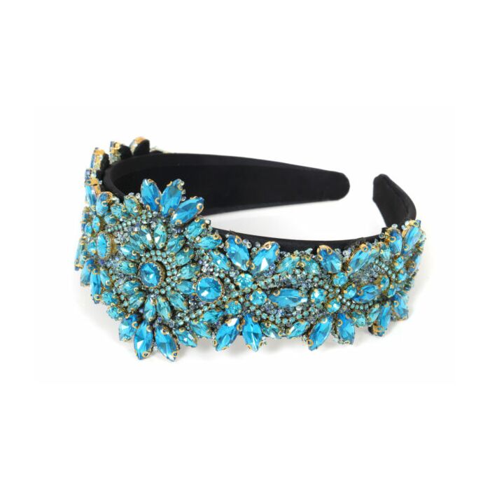 Haarband Strass turquoise Haarband Strass turquoise
