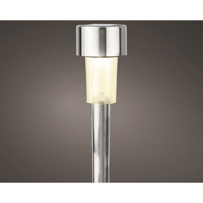 Solar verlichting stake light rvs steady