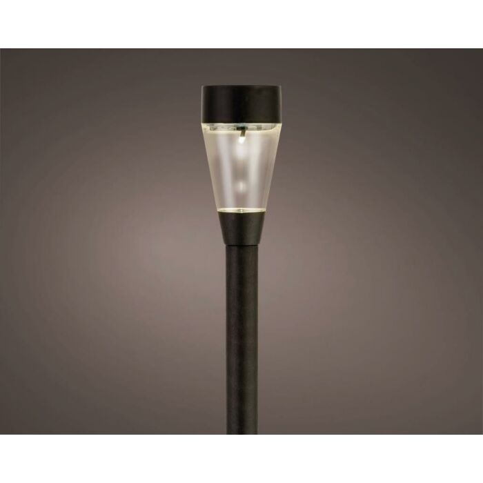 Solar verlichting stake light plastic steady