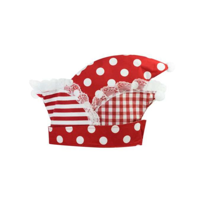 Carnavalsmuts  rood wit
