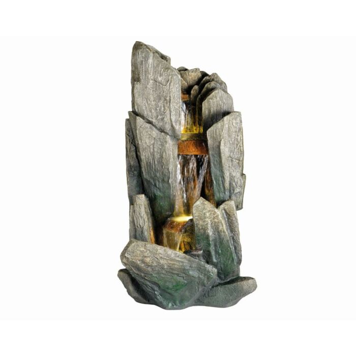 Fontein poly rots natural 98 cm - Lumineo