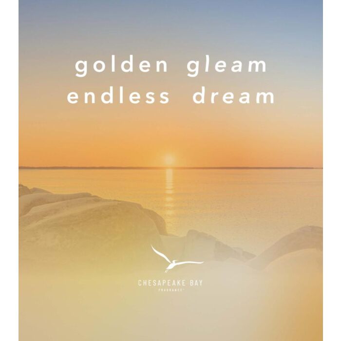 Geurkaars Golden Waves Large Candle - Chesapeake Bay Candle