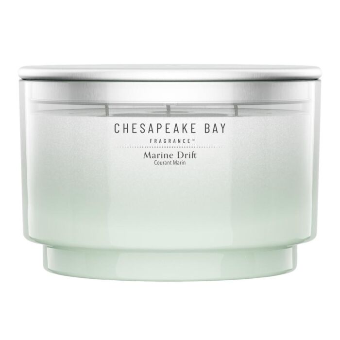 Geurkaars Marine Drift 3-Wick Candle - Chesapeake Bay Candle