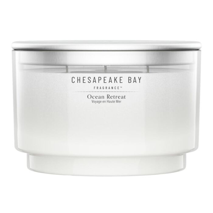 Geurkaars Ocean Retreat 3-Wick Candle - Chesapeake Bay Candle