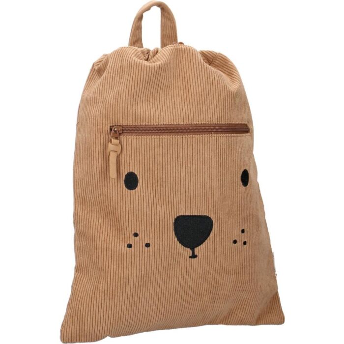 Gymtas Beary Excited Brown - Kidzroom
