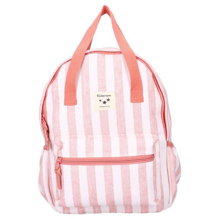 Rugzak Stripe Frenzy Pink - Kidzroom Rugzak Stripe Frenzy Pink - Kidzroom