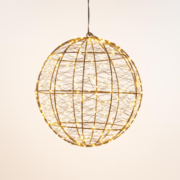 Bal Metaal 300LED 25 cm