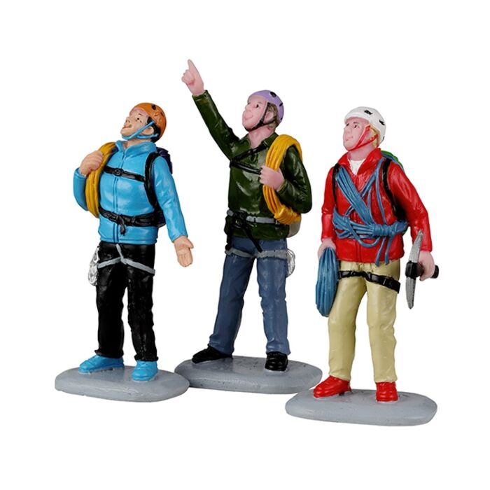 Lemax Vertical Mountain Climbers, set van 3