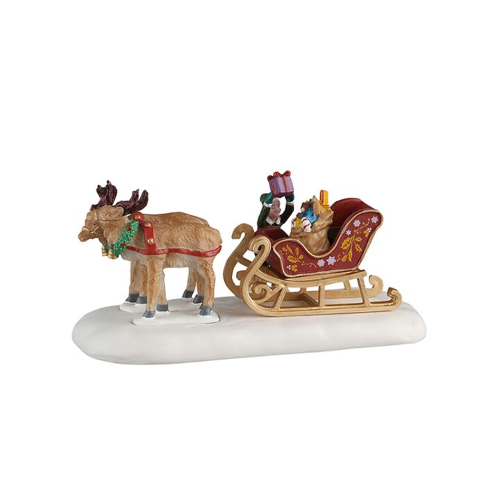 Lemax Sled of Toys