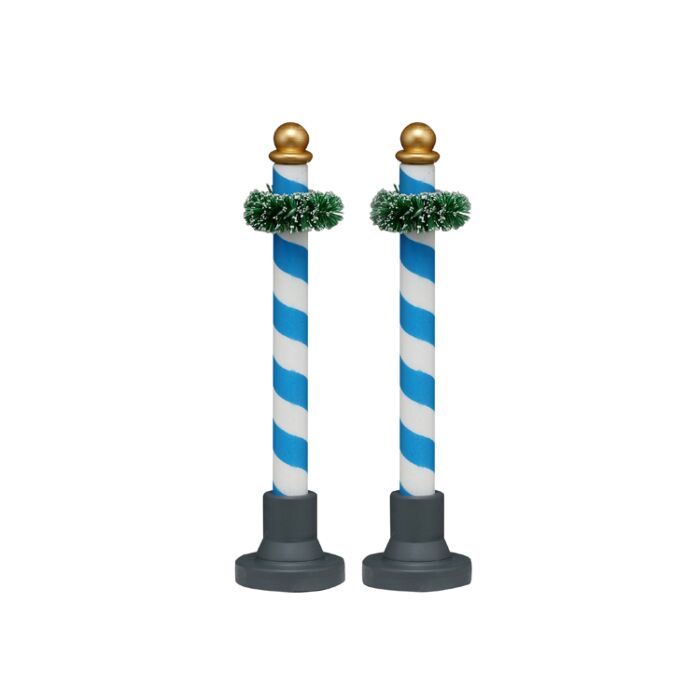Lemax Biergarten Poles set van 2