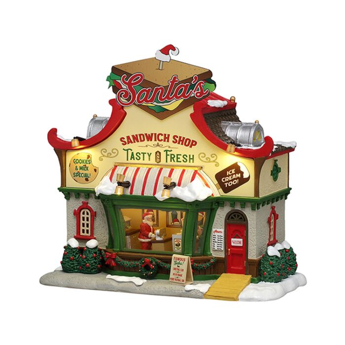 Lemax Santa's Sandwich Shop B/O (4.5V)