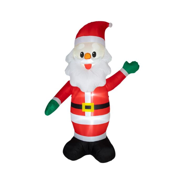 LED Opblaasbare Kerstman met Verlichting 245 cm - Lumineo LED Opblaasbare Kerstman met Verlichting 245 cm - Lumineo
