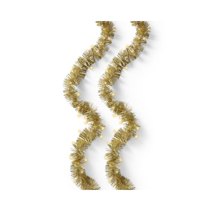 LED Guirlande Goud met Twinkle Effect 295 cm - Lumineo LED Guirlande Goud met Twinkle Effect 295 cm - Lumineo