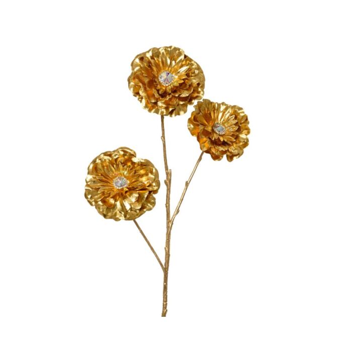 Tak Bloem spray Goud 72 cm - Everlands Tak Bloem spray Goud 72 cm - Everlands