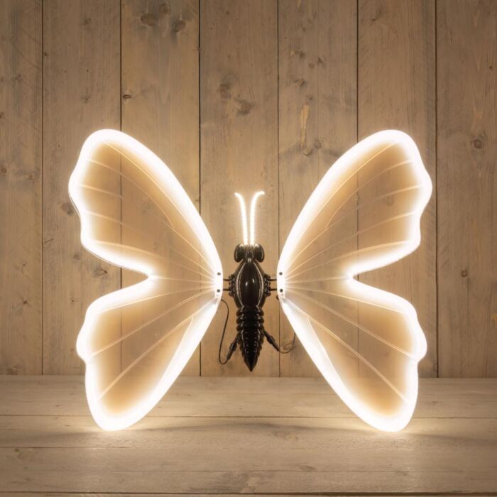 Led vlinder warm wit 80 cm - Anna’s Collection