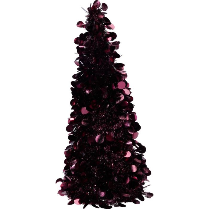 Tinsel Boom Bordeaux 60 cm Tinsel Boom Bordeaux 60 cm