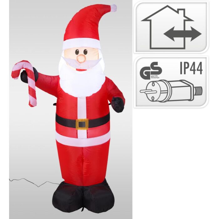 Opblaasbare Kerstman 150 cm