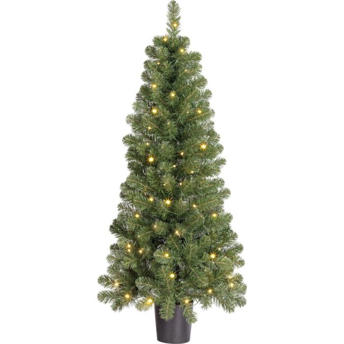 Kerstboom Norton LED B/O groen 120 cm - Black Box Kerstboom Norton LED B/O groen 120 cm - Black Box