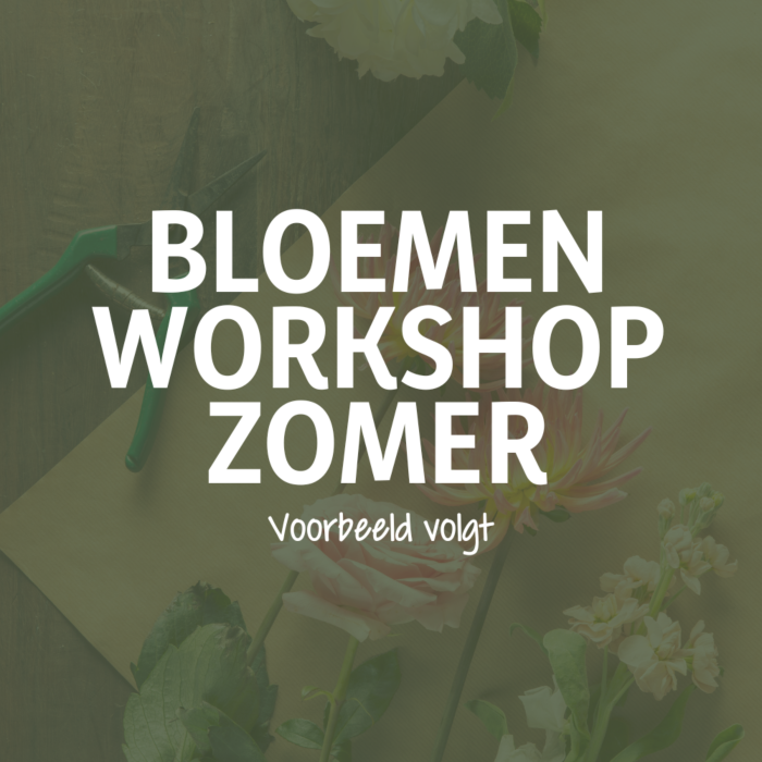 Bloemenworkshop Fris Zomer main product photo
