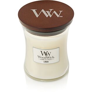 Linen Candle - WoodWick