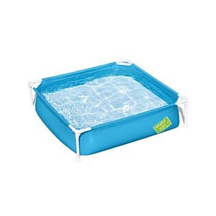 Kinderbad my first frame pool vierkant 122 cm - Bestway
