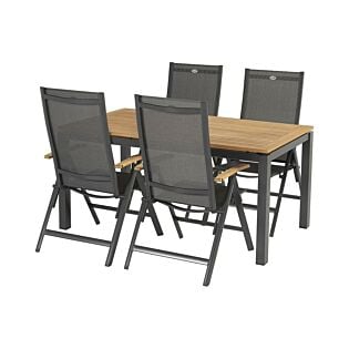 Tafel Sonata teak 160 cm - Hartman