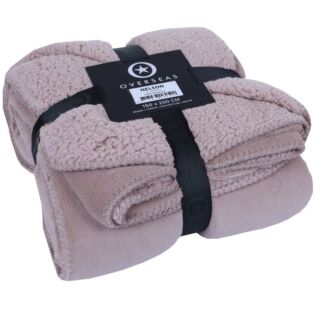 Plaid Nelson rose dust 150 x 200 cm