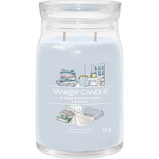 A Calm & Quiet Place Signature Large Jar - Yankee Candle