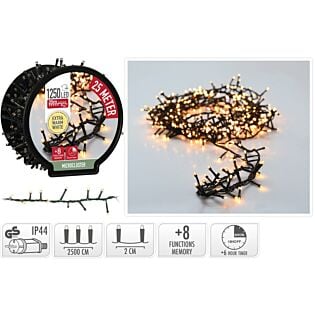 Microcluster op spool 1250 LED 25 meter