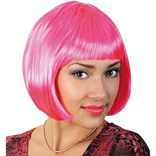 Pruik Lola Neon Pink