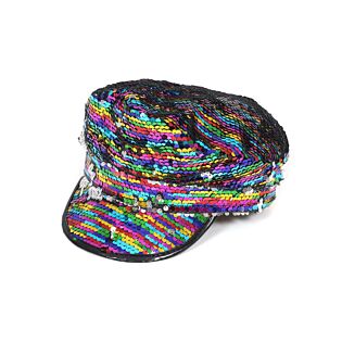 Pet paillet regenboog multi