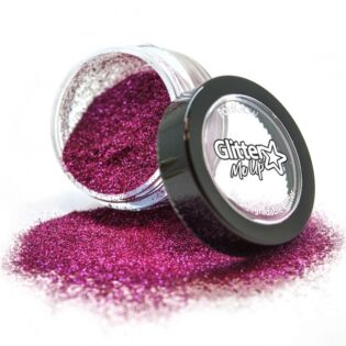 Fijne glitters 'Chiffon rose' roze 4 gram