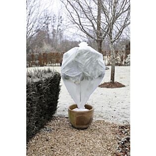 Nature Wintervliesafdekhoes Wit Ø64cmx10m