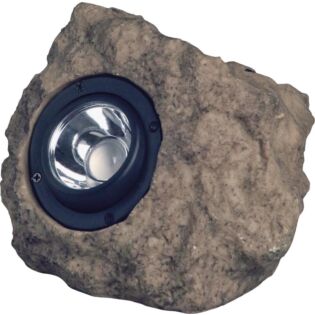 Solar Rotslamp Nebraska Grijs 17 cm - Luxform