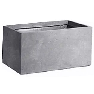 Bloempot Clayfibre Bigular AuthGrey 100 cm - Mega Collections