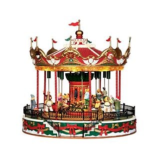 Lemax Santa Carousel, met 4.5V Adapter