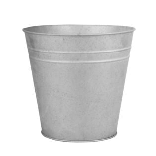 Bloempot oud zink Ø 25 cm