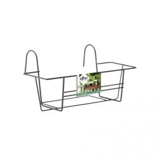 Elho Green Basics Balkonrek antraciet Buiten & Balkon L 25.8 x W 49 x H 19.5 cm