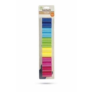 Poepzakjes navul regenboog 12x20st - Beeztees