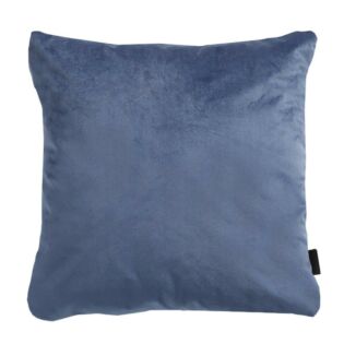 Sierkussen velvet donkerblauw 50 x 50 cm - Madison