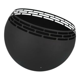 Vuurbal Laser Cut zwart Strepen