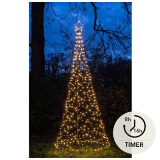 LED Kerstboom classic warm 320 cm - Anna's Collection