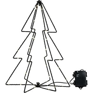 Boom met verlichting 80LED zwart 45 cm
