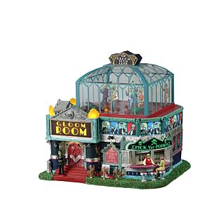 Lemax The Gloom Room Club, met 4.5V Adapter