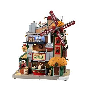 Lemax Miss Milly's Muffin Mill, With 4.5V Adaptor