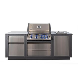 Napoleon OASIS Compact Inbouwbarbecue Prestige 500 Napoleon OASIS Compact Inbouwbarbecue Prestige 500