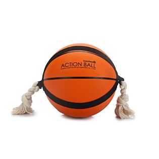 Hondenbal basketbal oranje L 24 cm - Beeztees