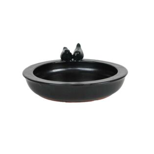 Vogelbad keramiek 33 cm