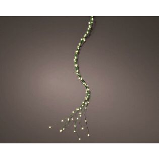 Micro LED Durawise bunch lights 8 functie twinkel effect groen warm wit 95 cm - Lumineo