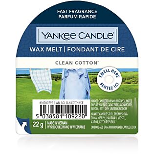 Clean Cotton  New Wax Melt - Yankee Candle